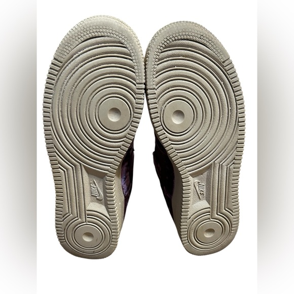 Nike Air Force 1 Velvet Burgundy Mauve AF1 GS 7Y Womens 8.5 - Picture 7 of 16